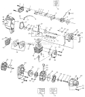 Page C Diagram and Parts List for XT-50  Weed Eater Trimmer